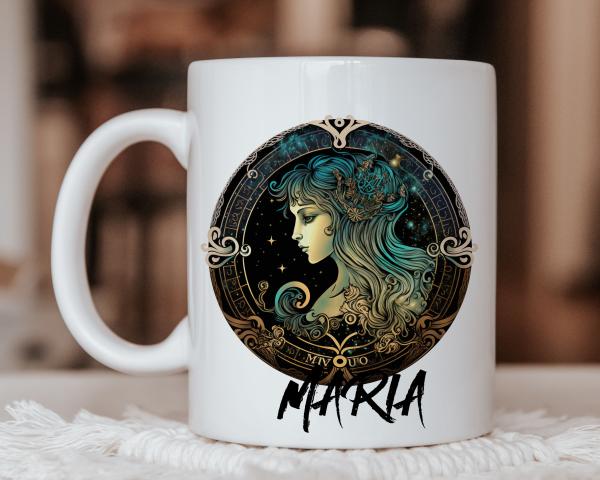 Coffee mug zodiac Virgo